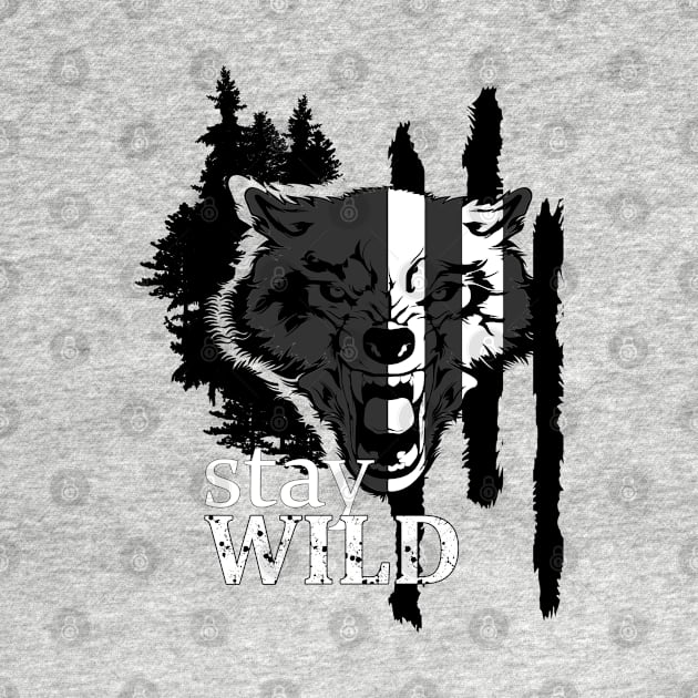 Stay wild by CB_design